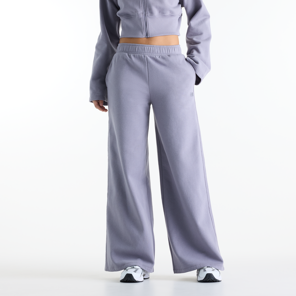 Dámske nohavice New Balance WB6220LWOFG – fialové