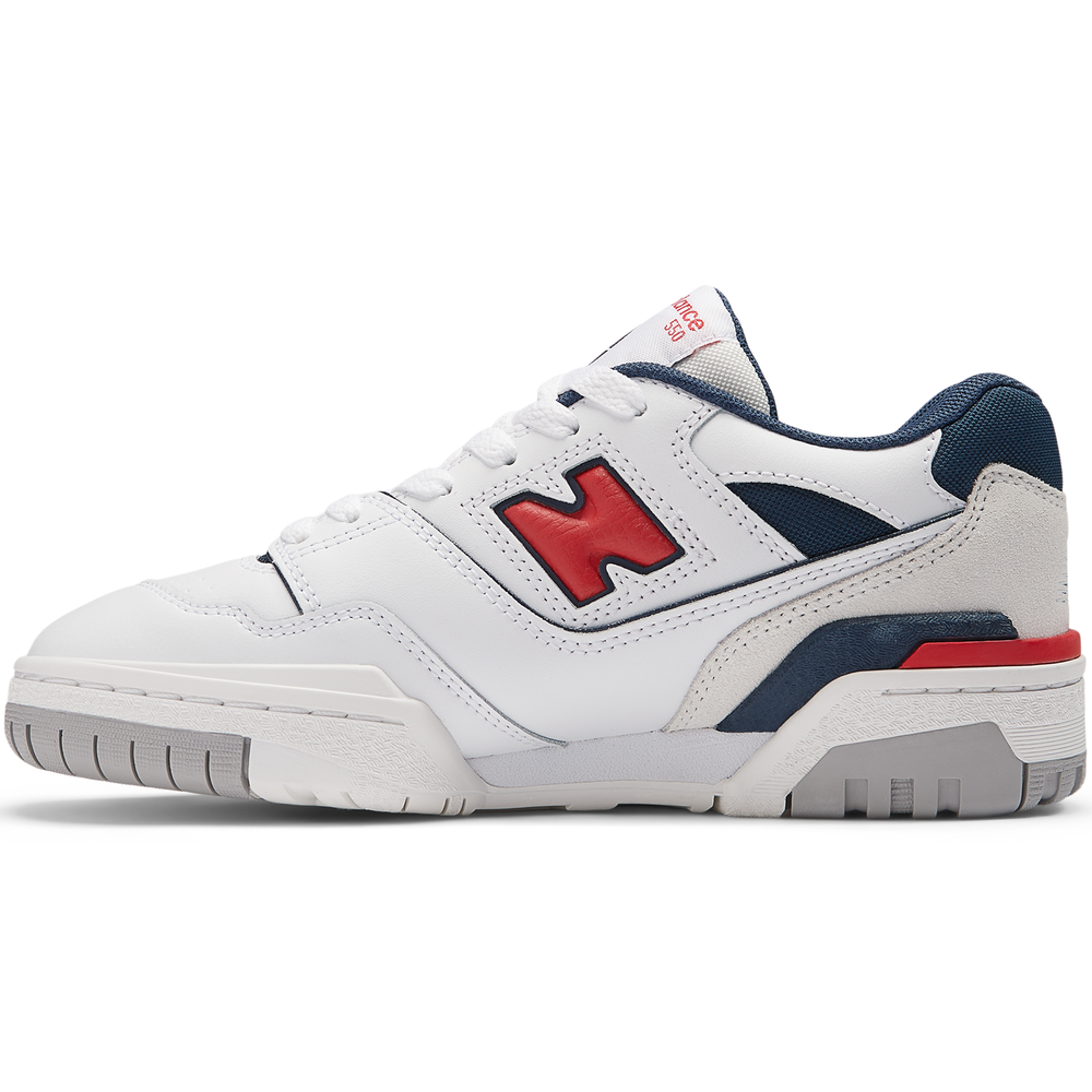 Detské topánky New Balance GSB550ED – biele