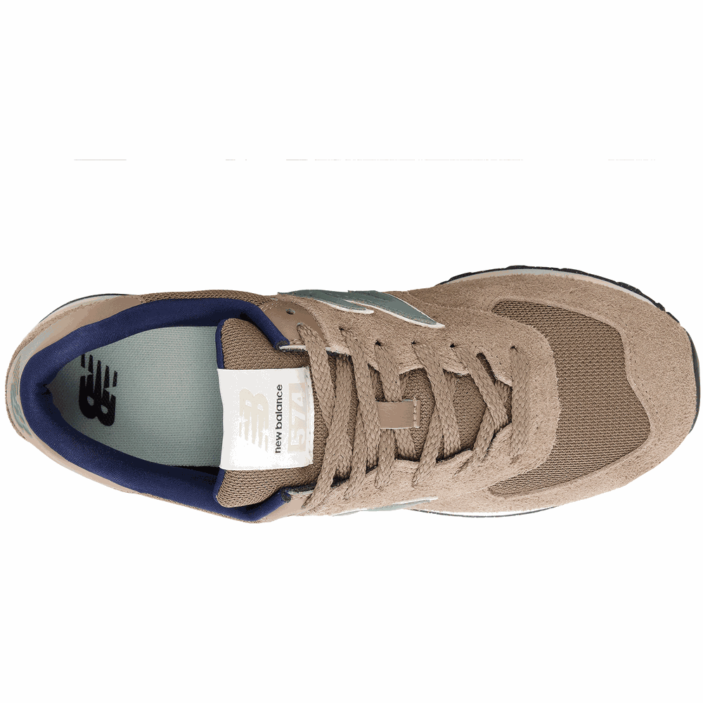 Topánky unisex New Balance U574SBB – hnedá