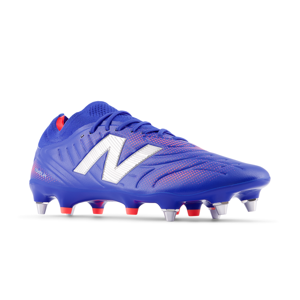 Pánske kopačky New Balance TEKELA PRO SG V5 ST2SLMP5 – modré
