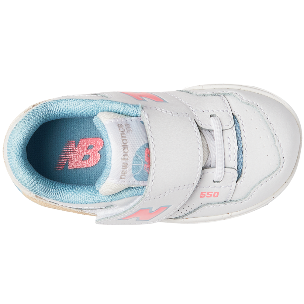 Detské topánky New Balance IHB550EP – biele