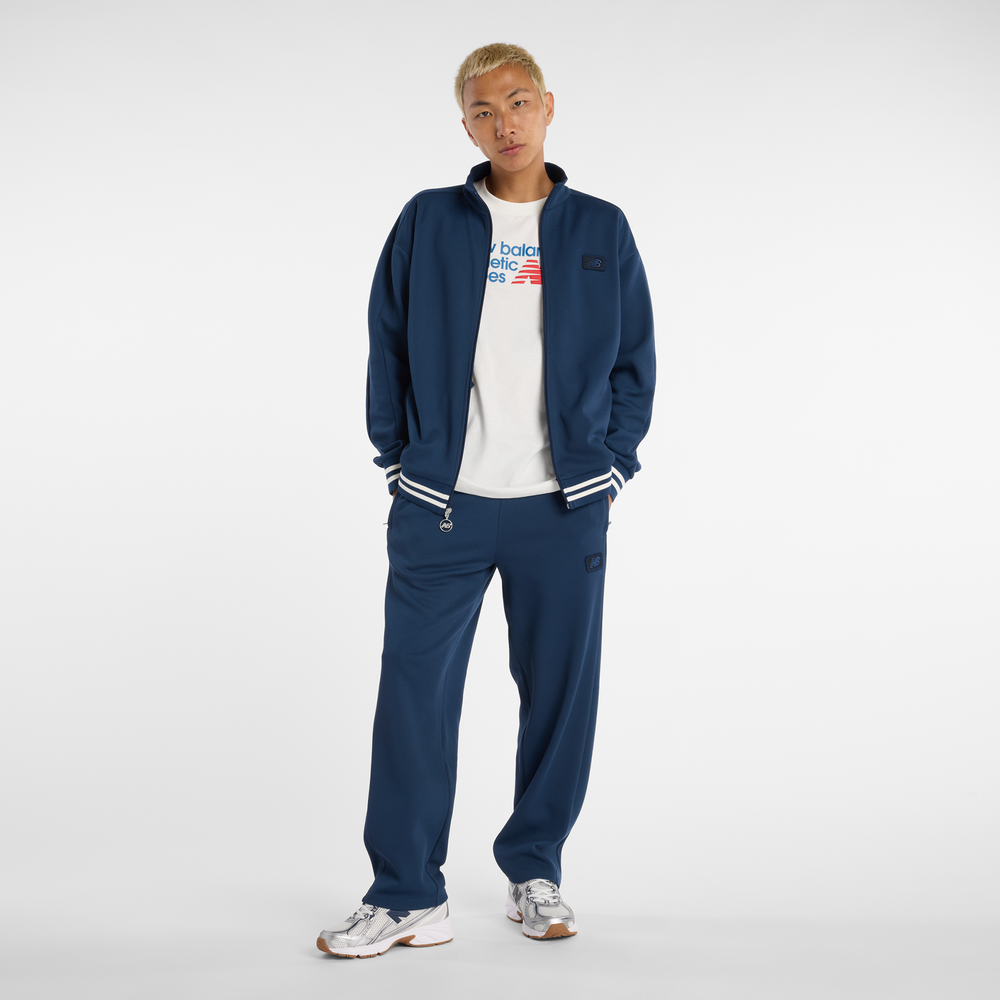 Pánska bunda New Balance MJ53502NNY – tmavomodrá