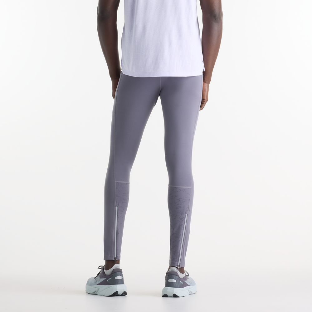 Pánske nohavice New Balance Reflective RC Heat – sivé