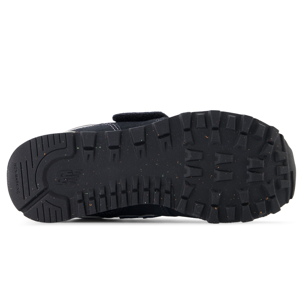Detské topánky New Balance PV574QRB – čierné