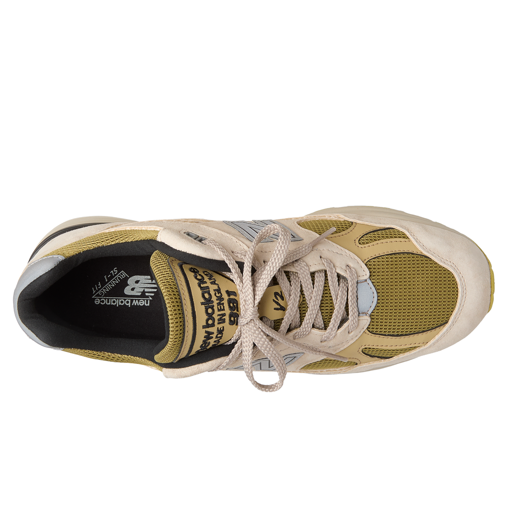 Unisex topánky New Balance U991PW2 – béžové