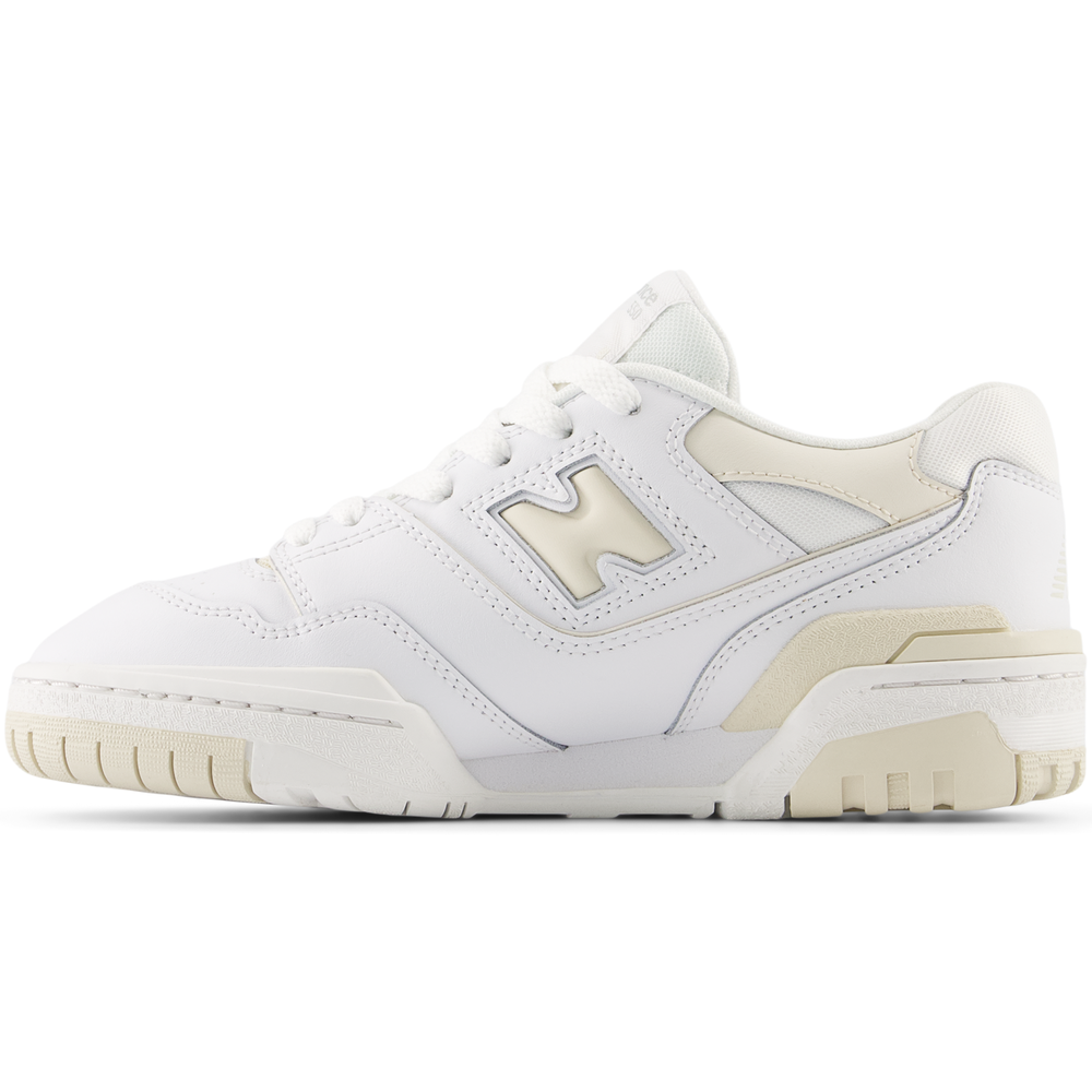 Detské topánky New Balance GSB550BK – biele
