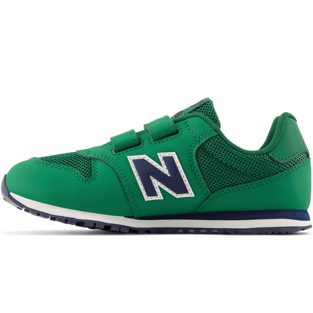 Detské topánky New Balance PV500CP1 – zelené