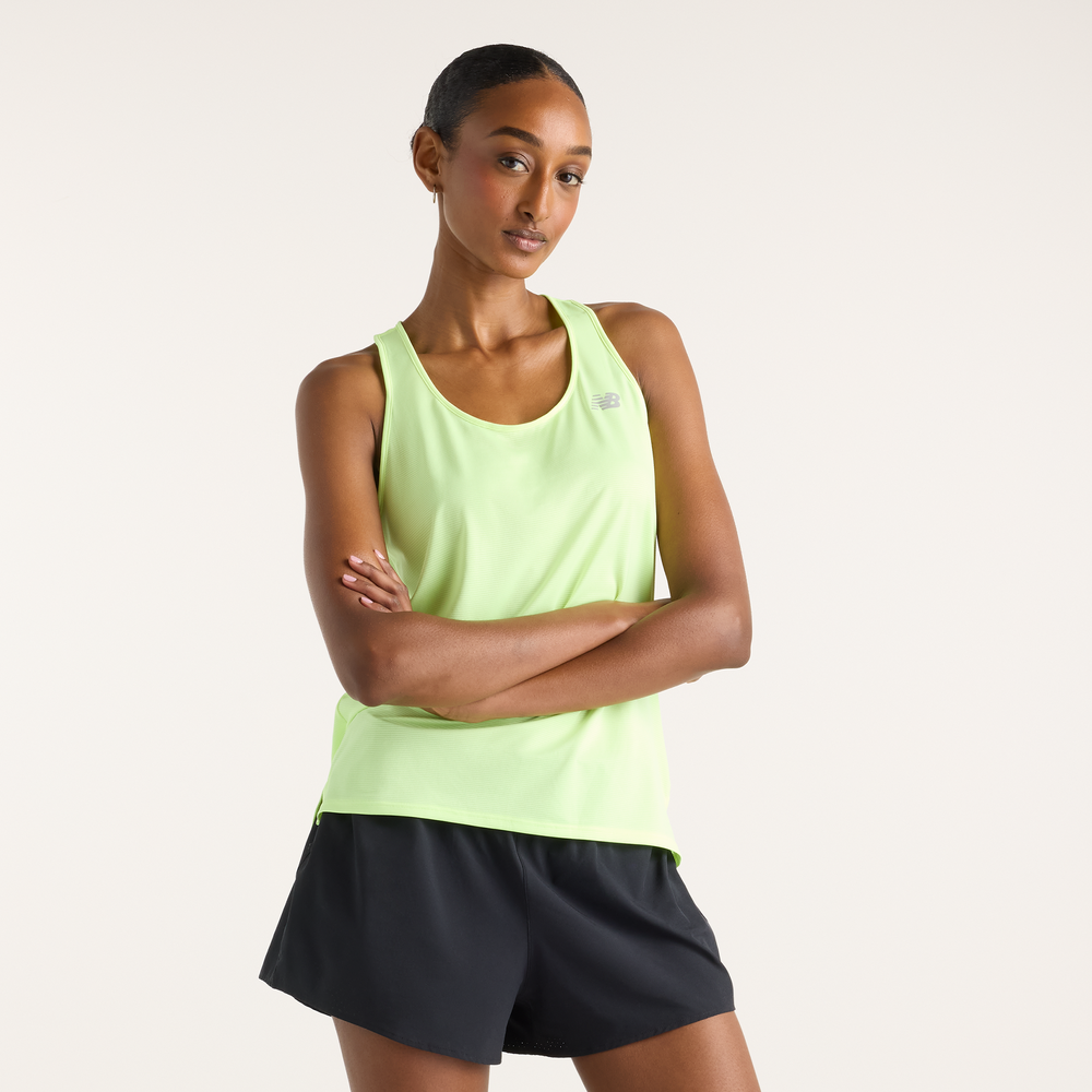 Dámske tričko New Balance WT41220AFG – zelené