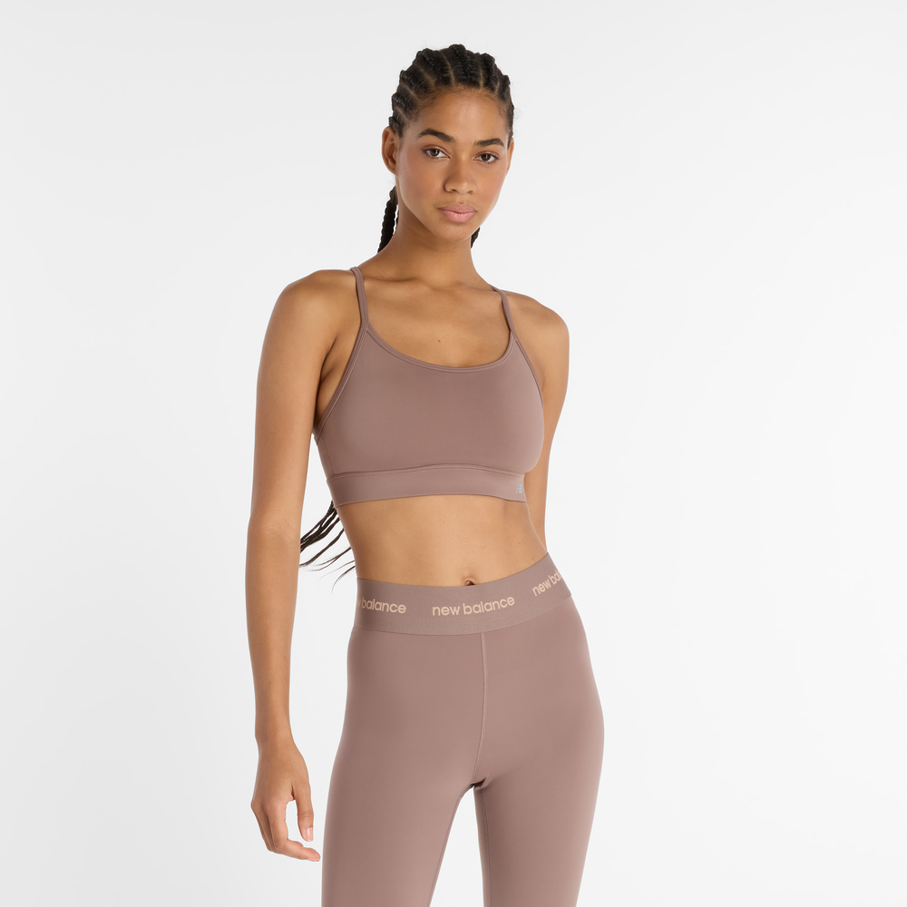 Športová podprsenka New Balance WB51039EAS – béžové