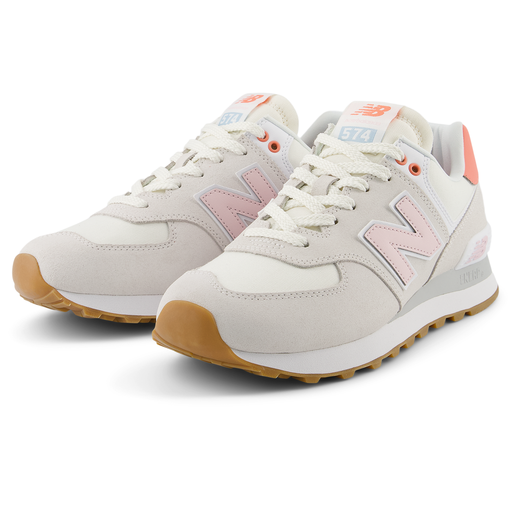 Dámske topánky New Balance WL574IPK – béžové