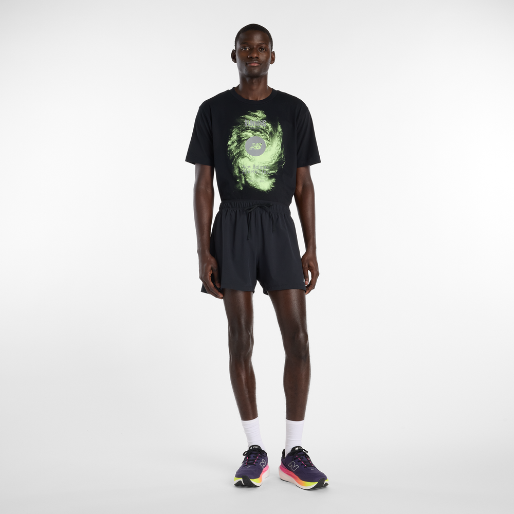 Pánske tričko New Balance MT6164W1BK – čierné