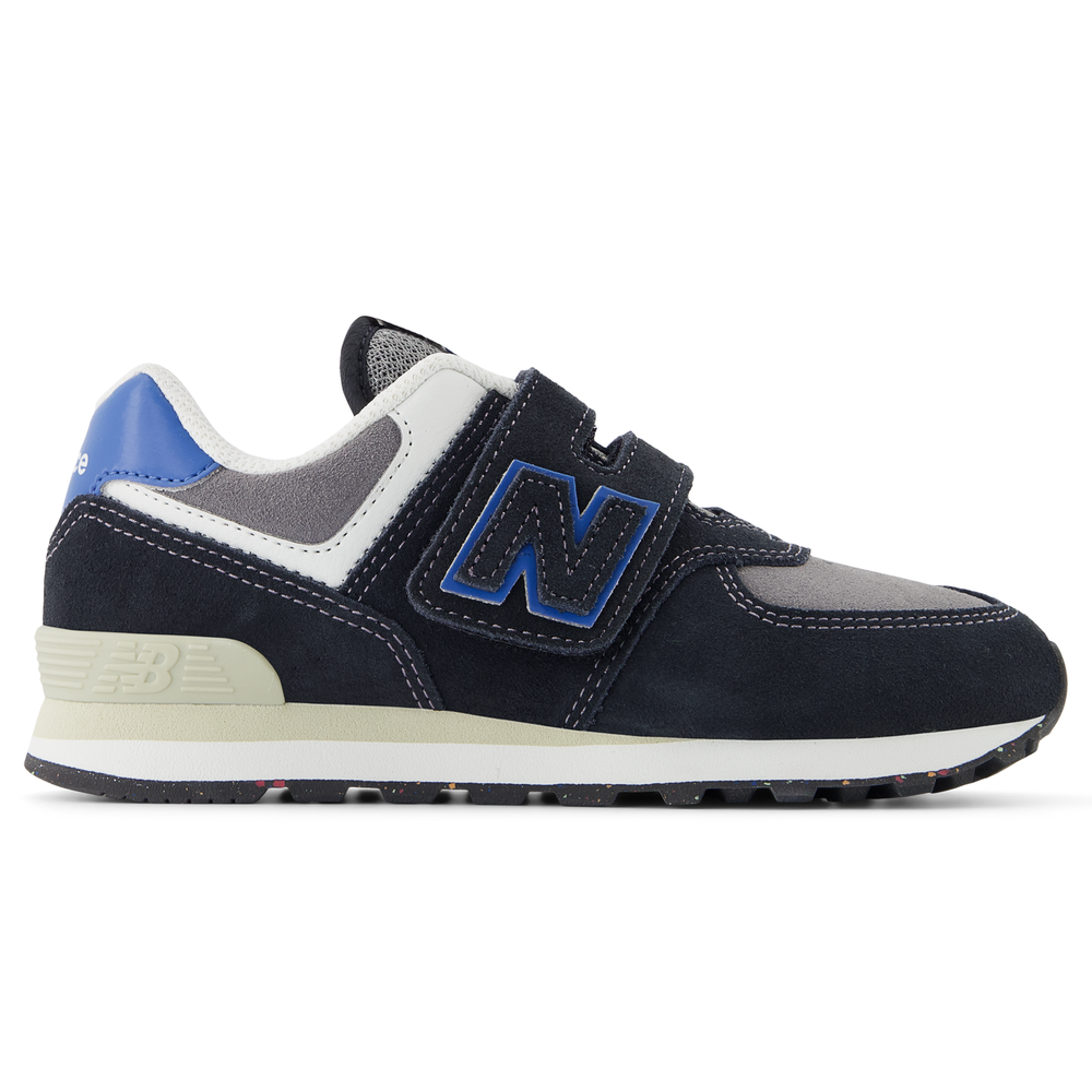 Detské topánky New Balance PV574QRB – čierné