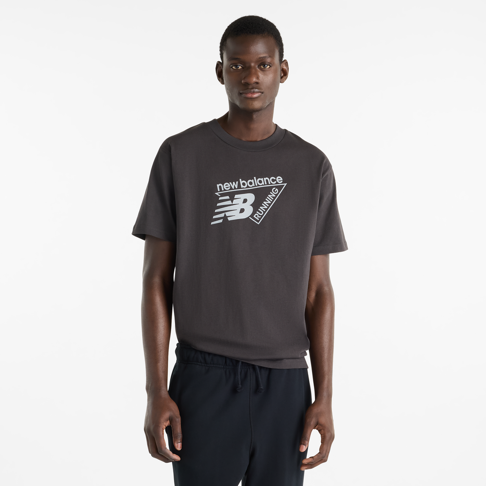 Pánske tričko New Balance MT61N1YVBLK – sivé