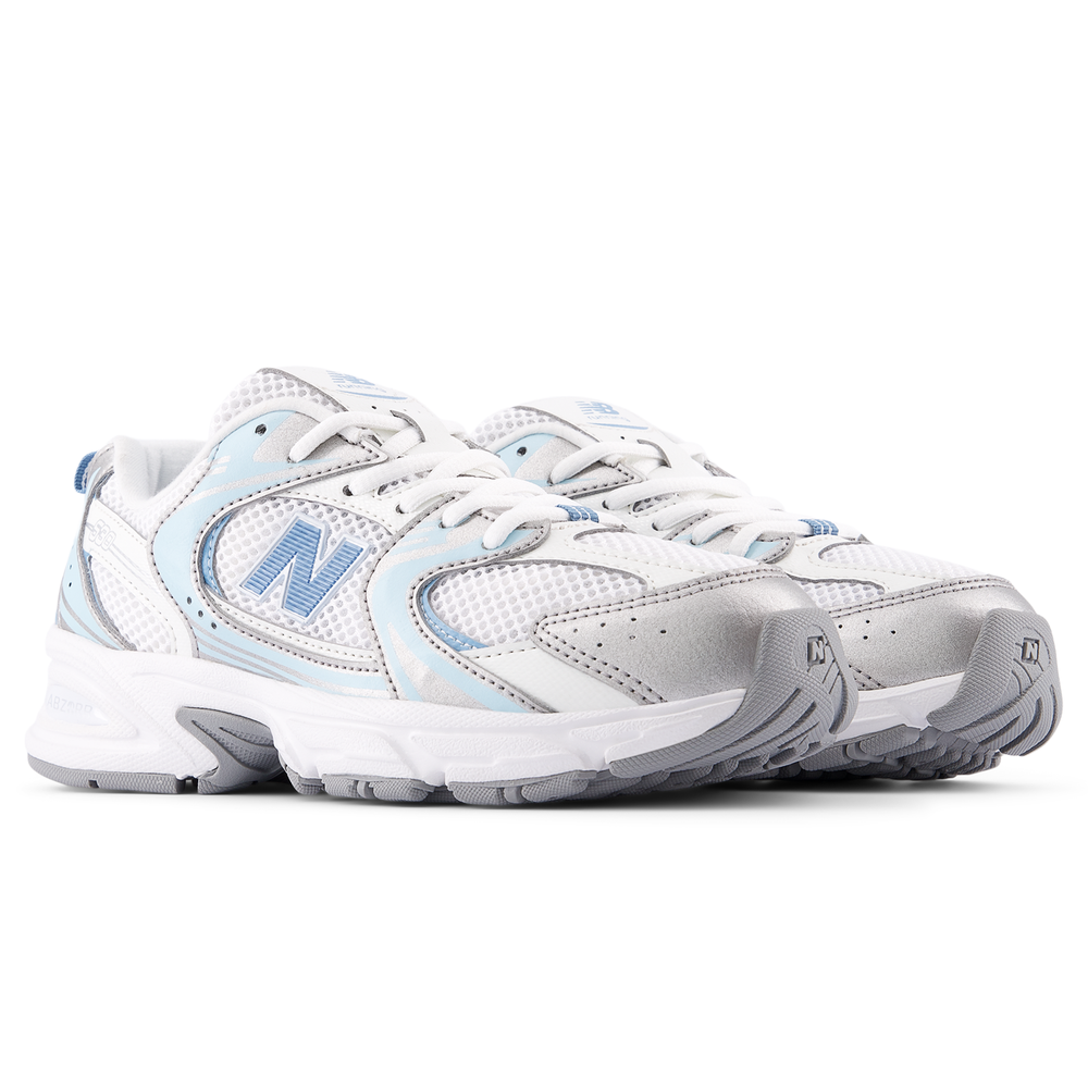 Detské topánky New Balance GR530ED – biele