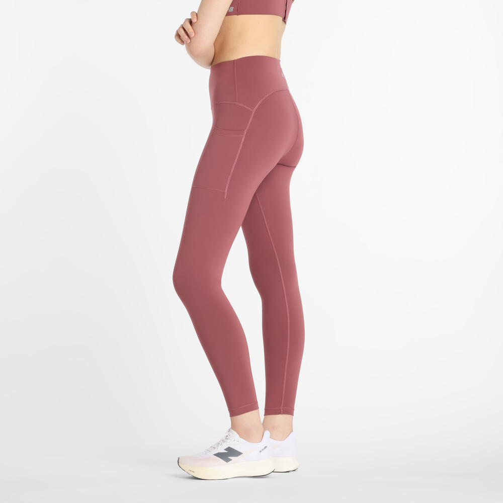 Dámske legíny New Balance WP51268WAD – ružové