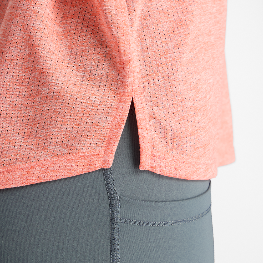 Dámske tričko New Balance WT41253FLE – oranžová