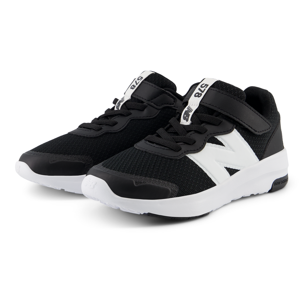 Detské topánky New Balance PT578BK - čierné