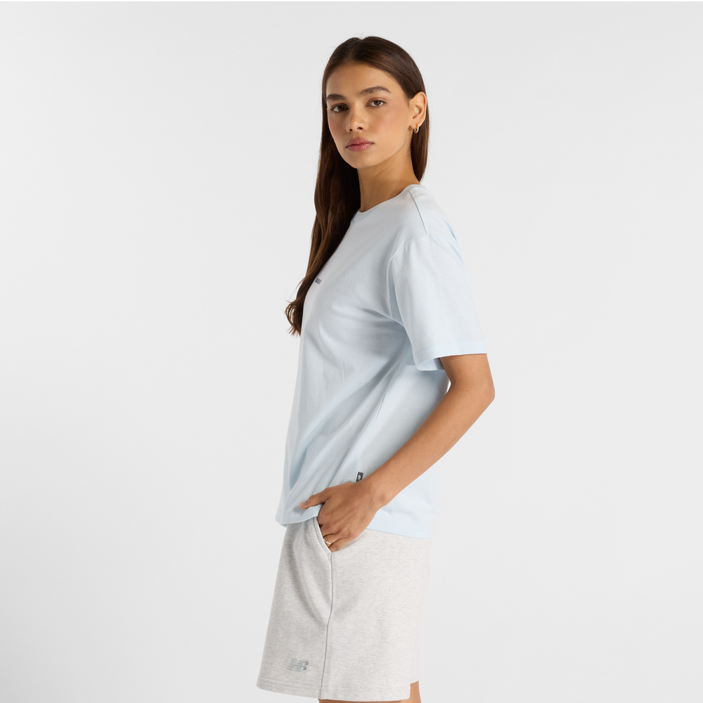 Dámske tričko New Balance WT51541IB – modré