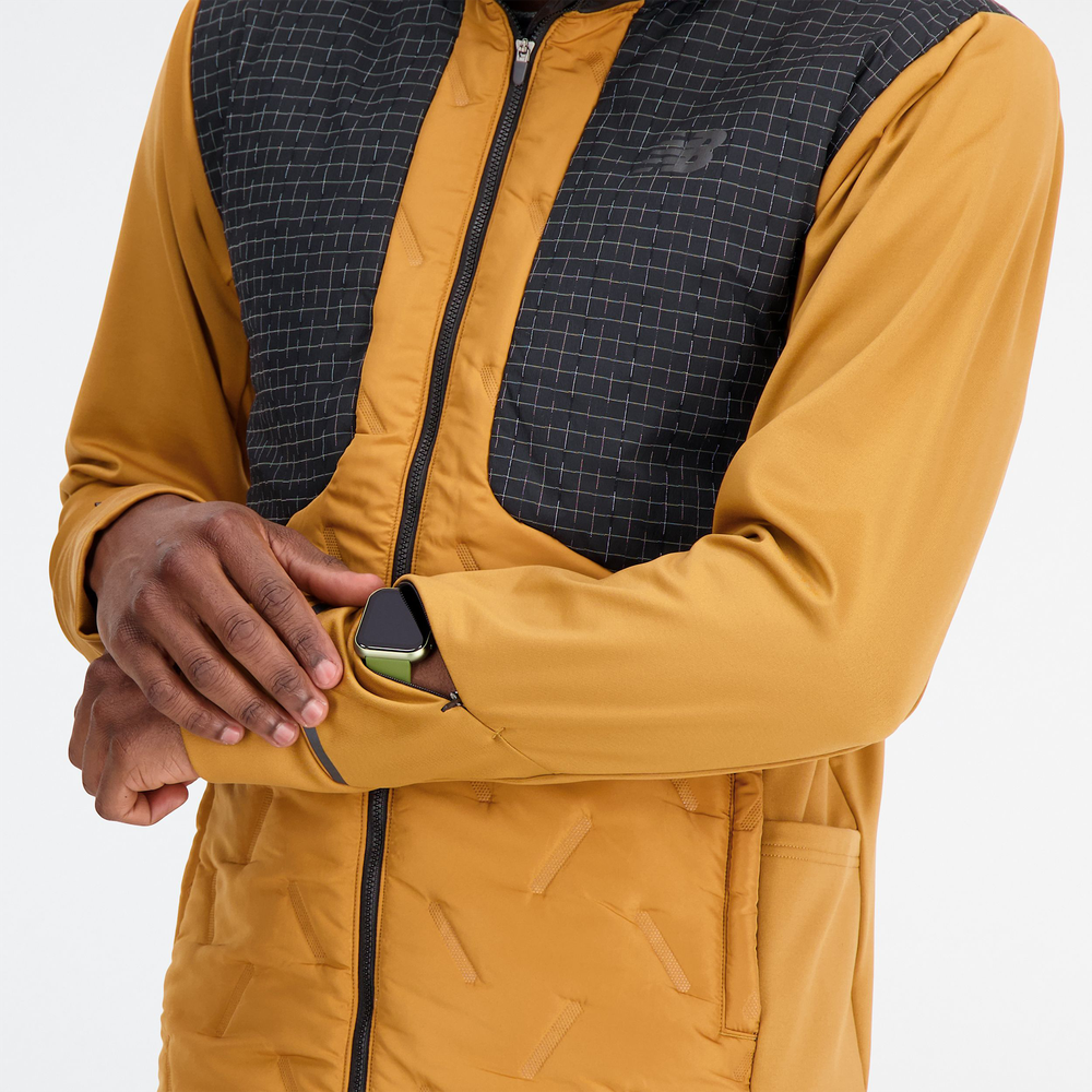Pánska vetrovka New Balance MJ33256TOB – žlté