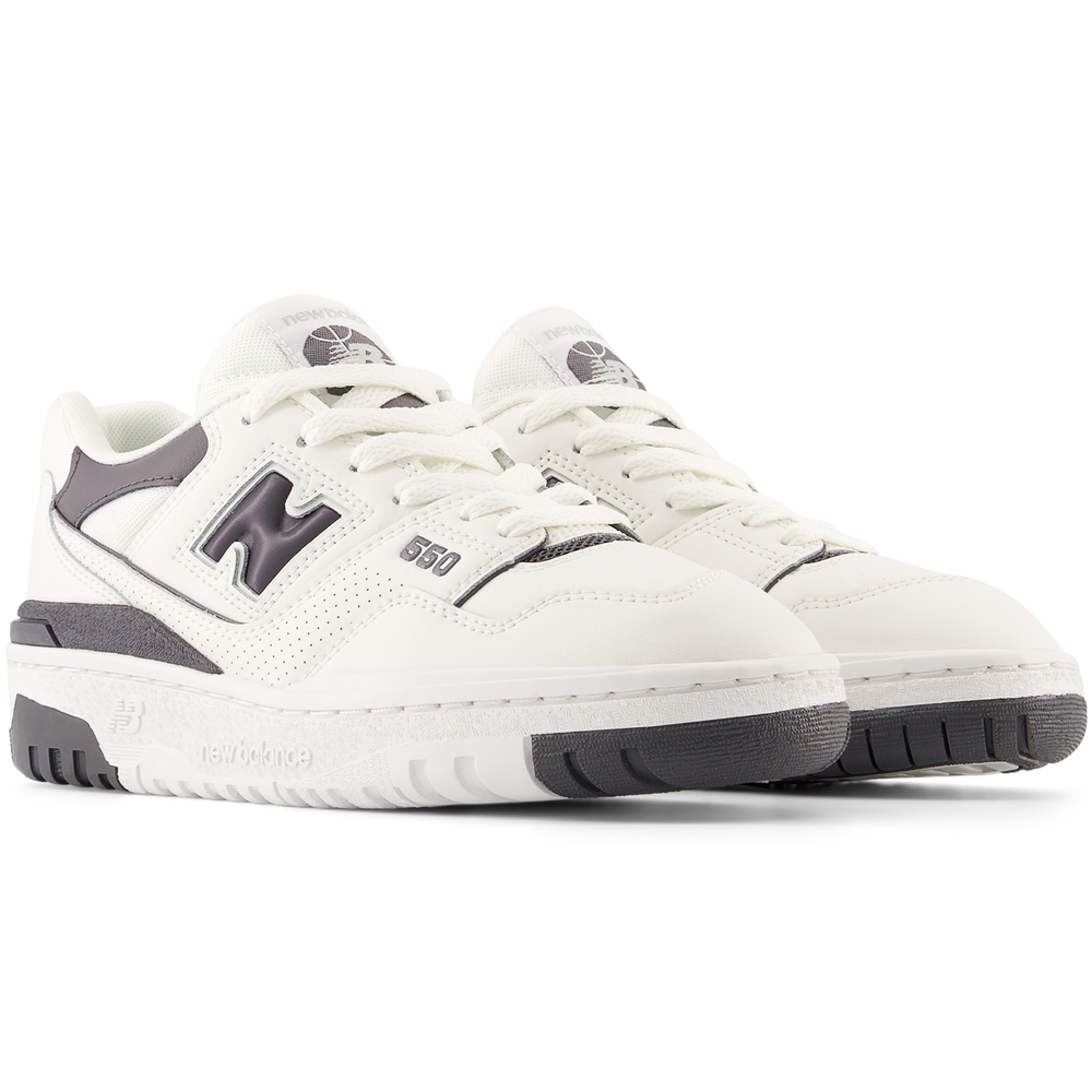 Detské topánky New Balance GSB550BH – biele