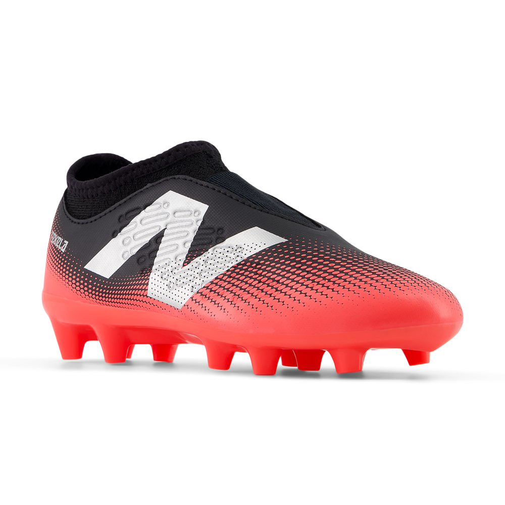 Futbalové topánky New Balance TEKELA V4+ MAGIQUE JNR FG SJT3FR45 – červené