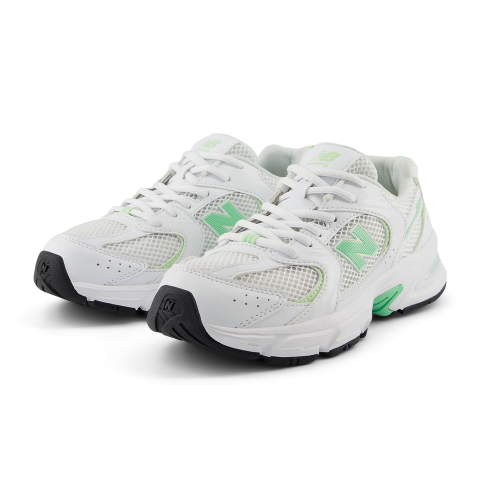 Detské topánky New Balance GR530SM – biele