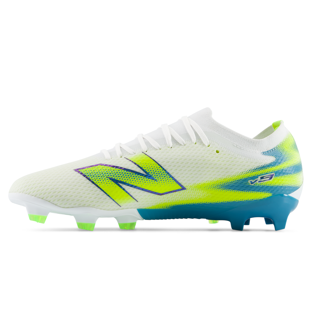 Pánske kopačky New Balance FURON TEAM FG V8 UF3F51W – biele
