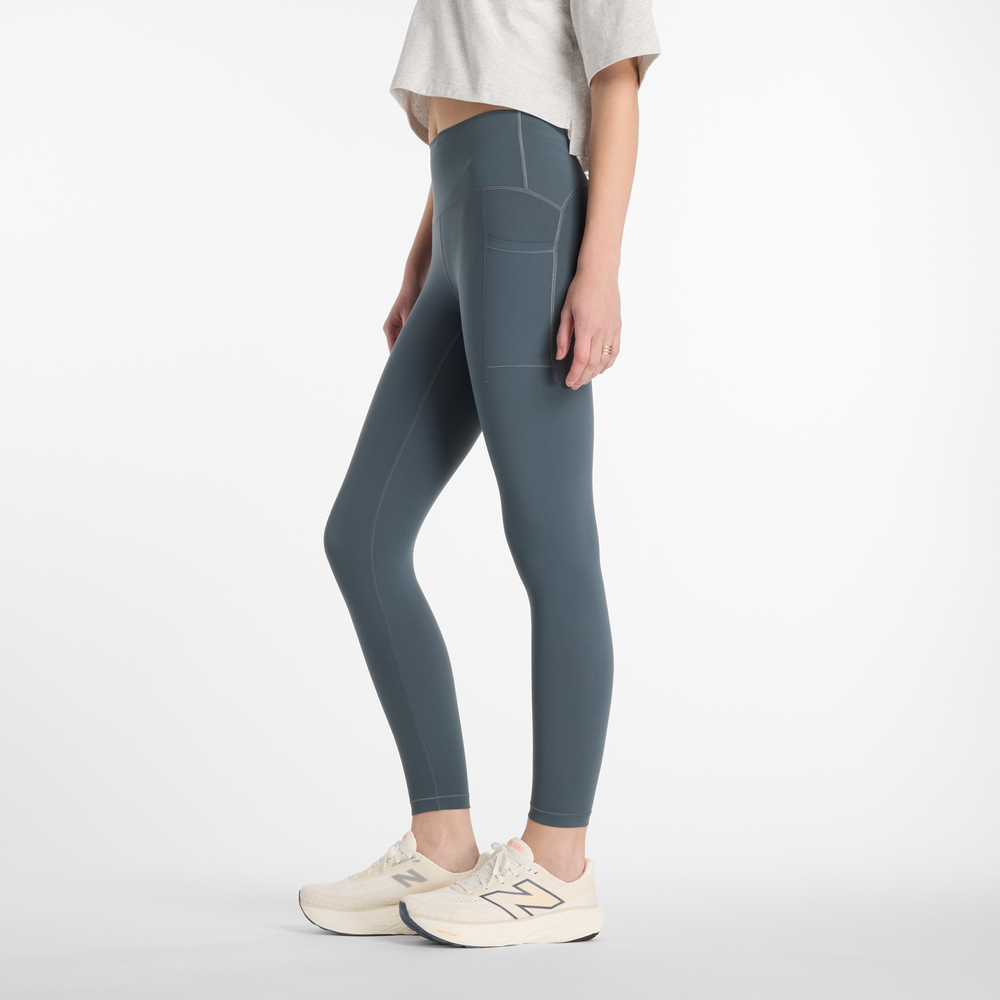 Dámske legíny New Balance WP51268GT – sivé