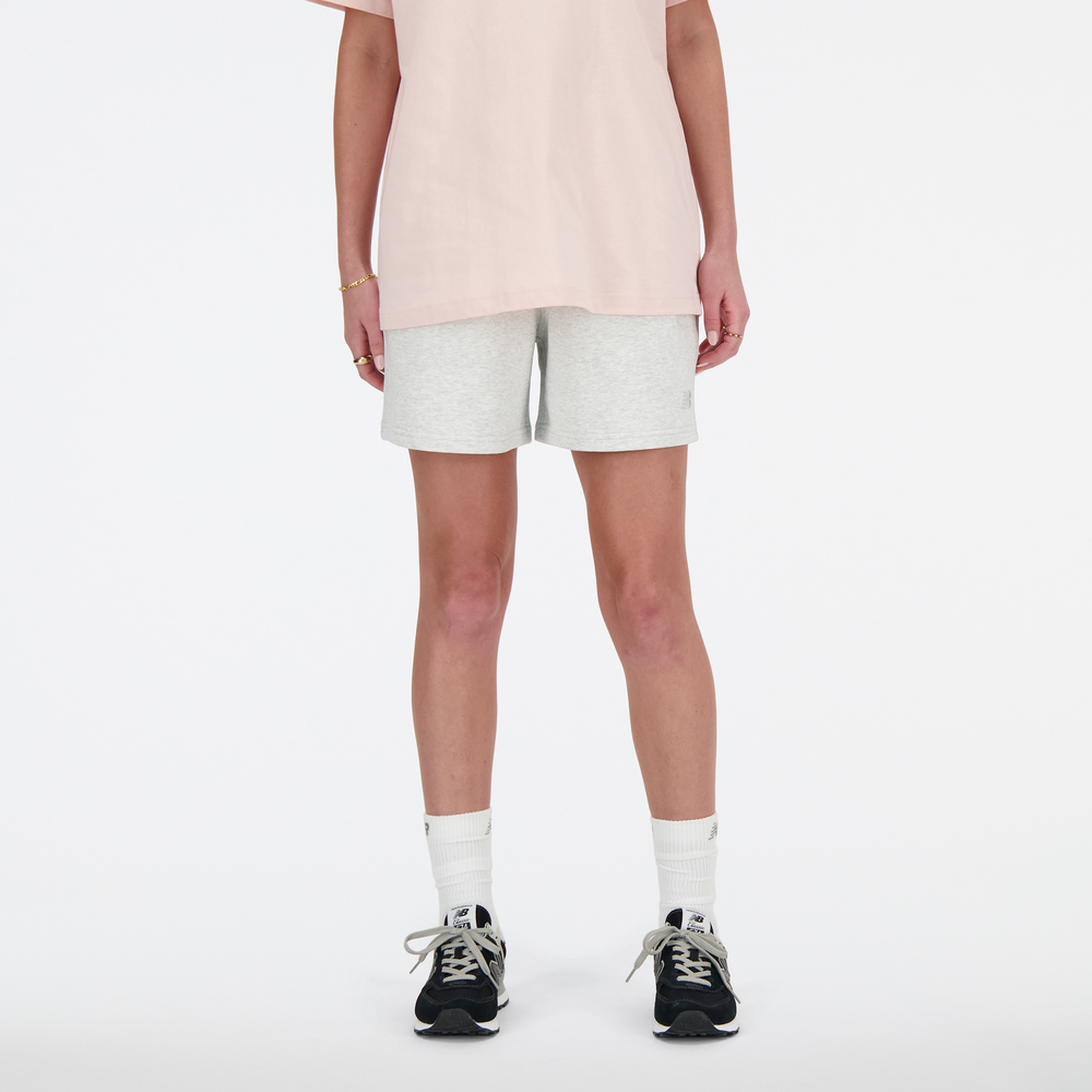 Dámske šortky New Balance WS41508AHH – sivé