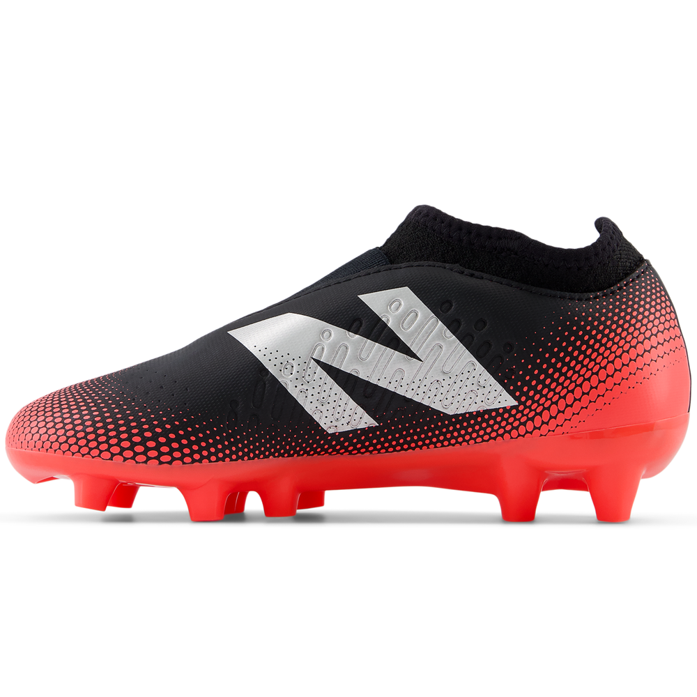 Futbalové topánky New Balance TEKELA V4+ MAGIQUE JNR FG SJT3FR45 – červené