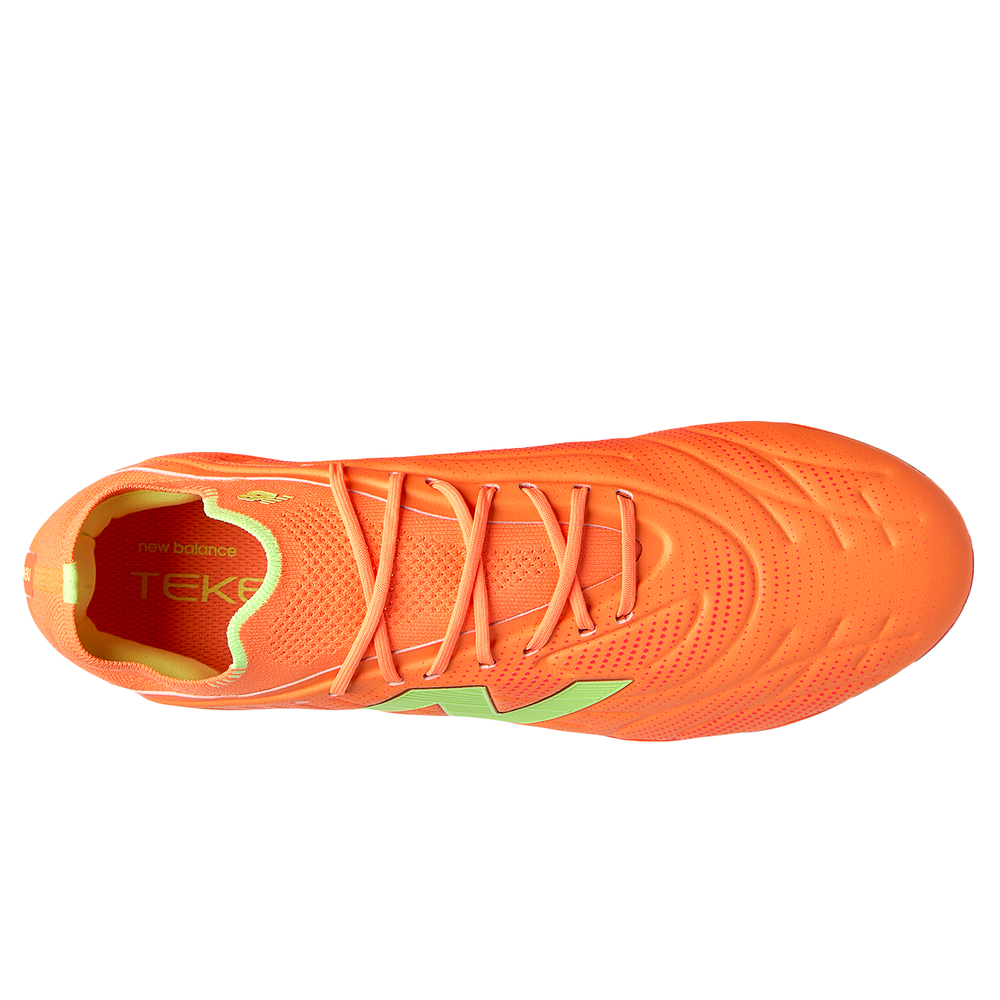Pánske kopačky New Balance TEKELA ELITE FG V5 ST1FLTE5 – oranžová