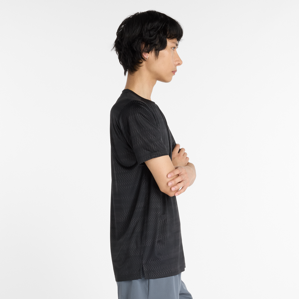 Pánske tričko New Balance MT53217BK – čierné