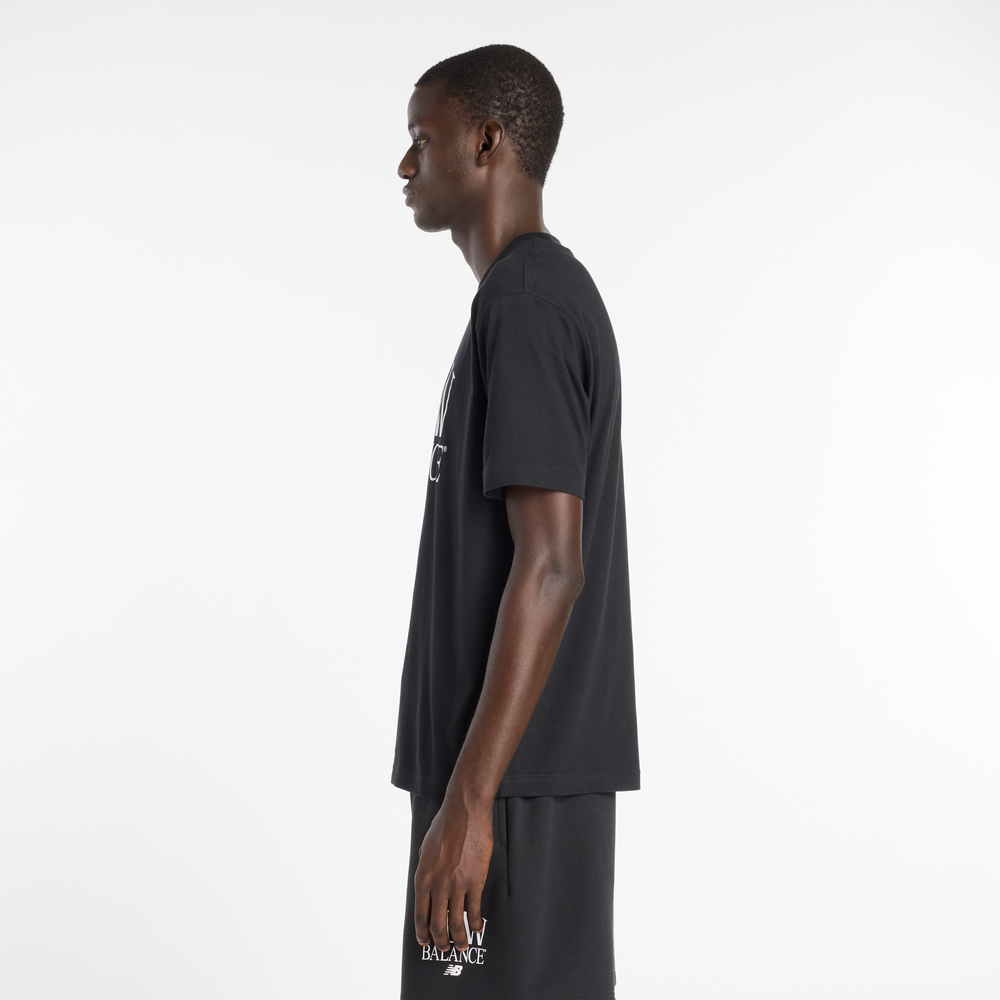 Pánske tričko New Balance Reimagined Graphic T-Shirt – čierné