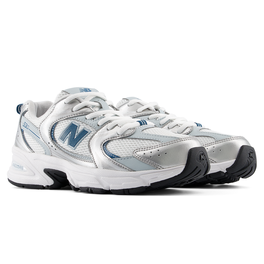 Detské topánky New Balance G5305TJ – striebro