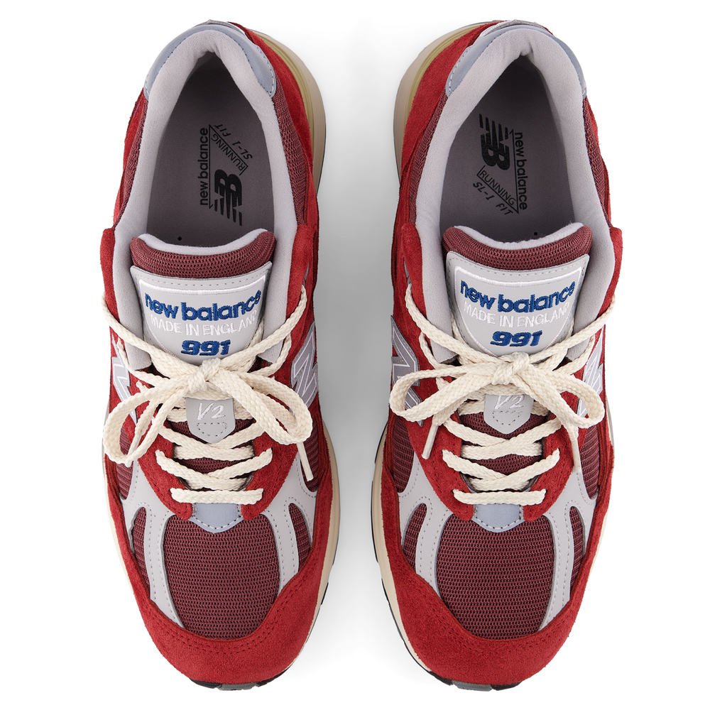 Unisex topánky New Balance U991RS2 – červené