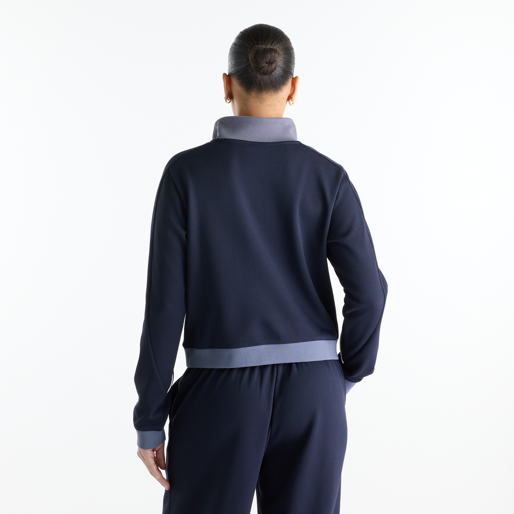 Dámska mikina New Balance Sport Legacy – tmavomodrá