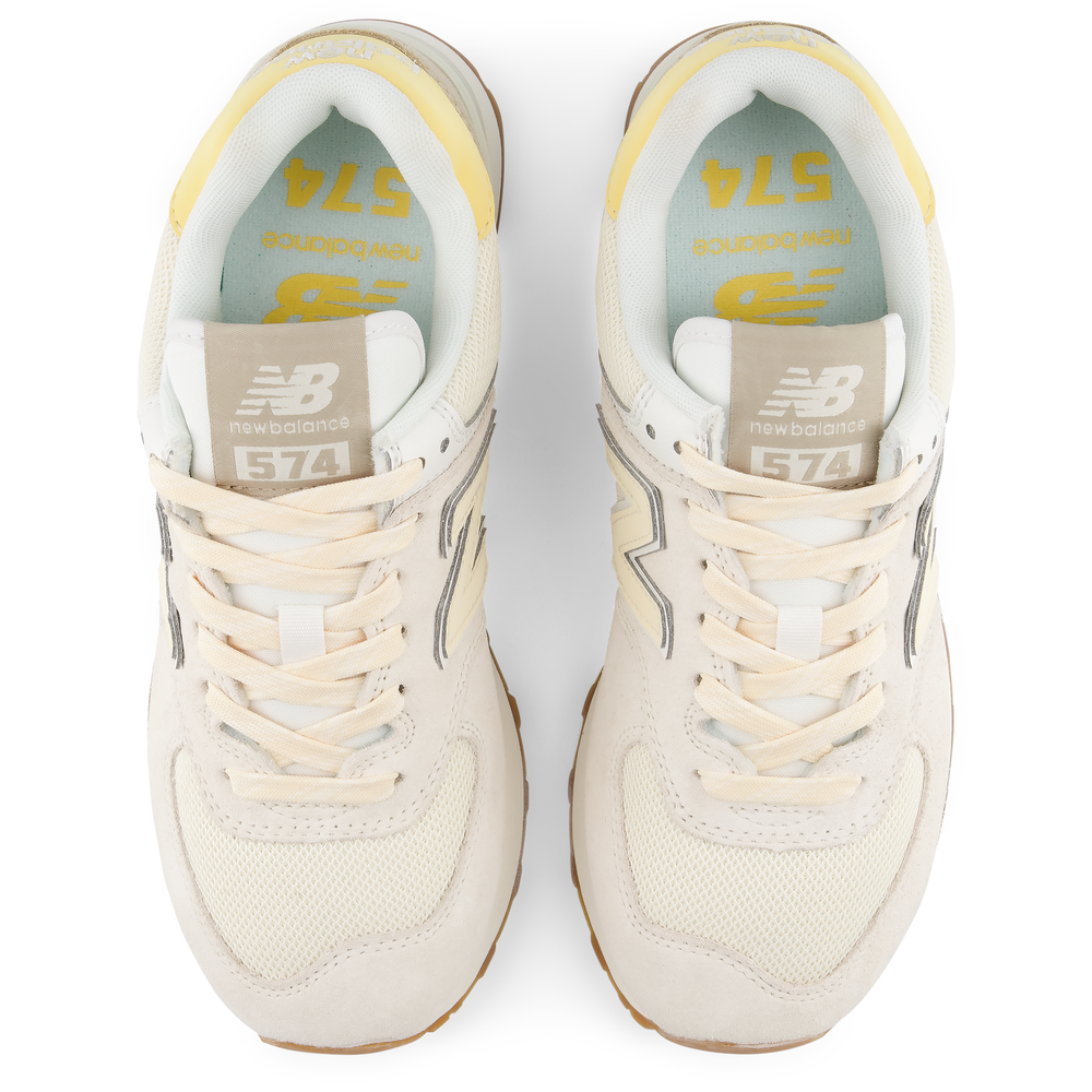 Dámske topánky New Balance W574VA – béžové