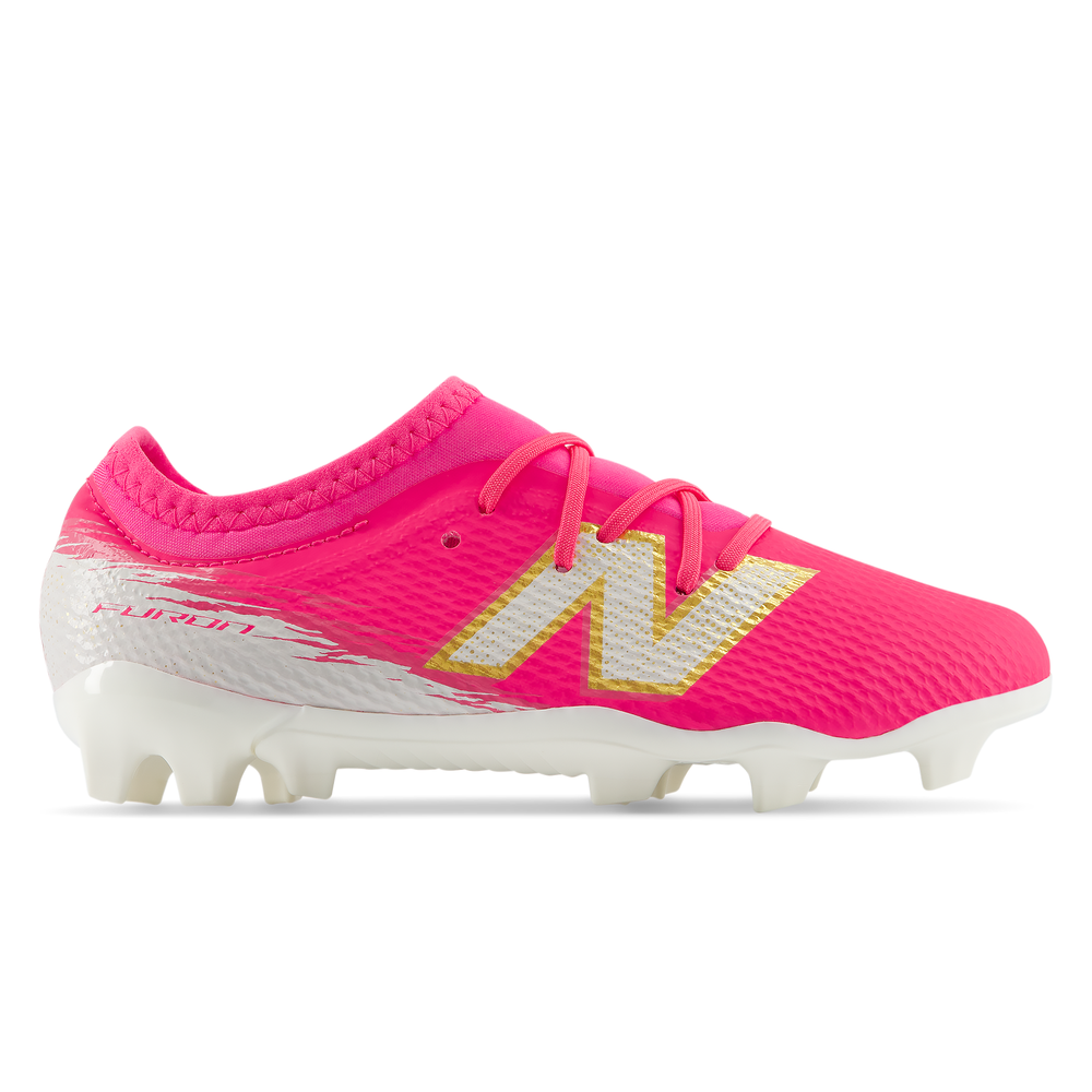 Detské kopačky New Balance FURON TEAM JNR FG V8 YF3F6WF – ružové