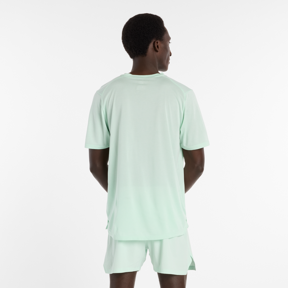 Pánske tričko New Balance MT41253AB8 – mätové