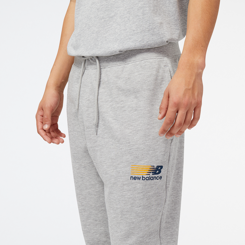 Pánske nohavice New Balance MP23901AGM – sivé