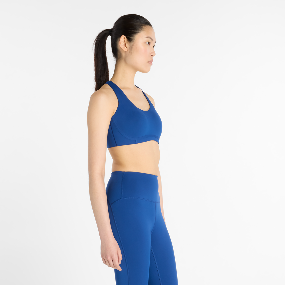Športová podprsenka New Balance WB51052GAB – modré
