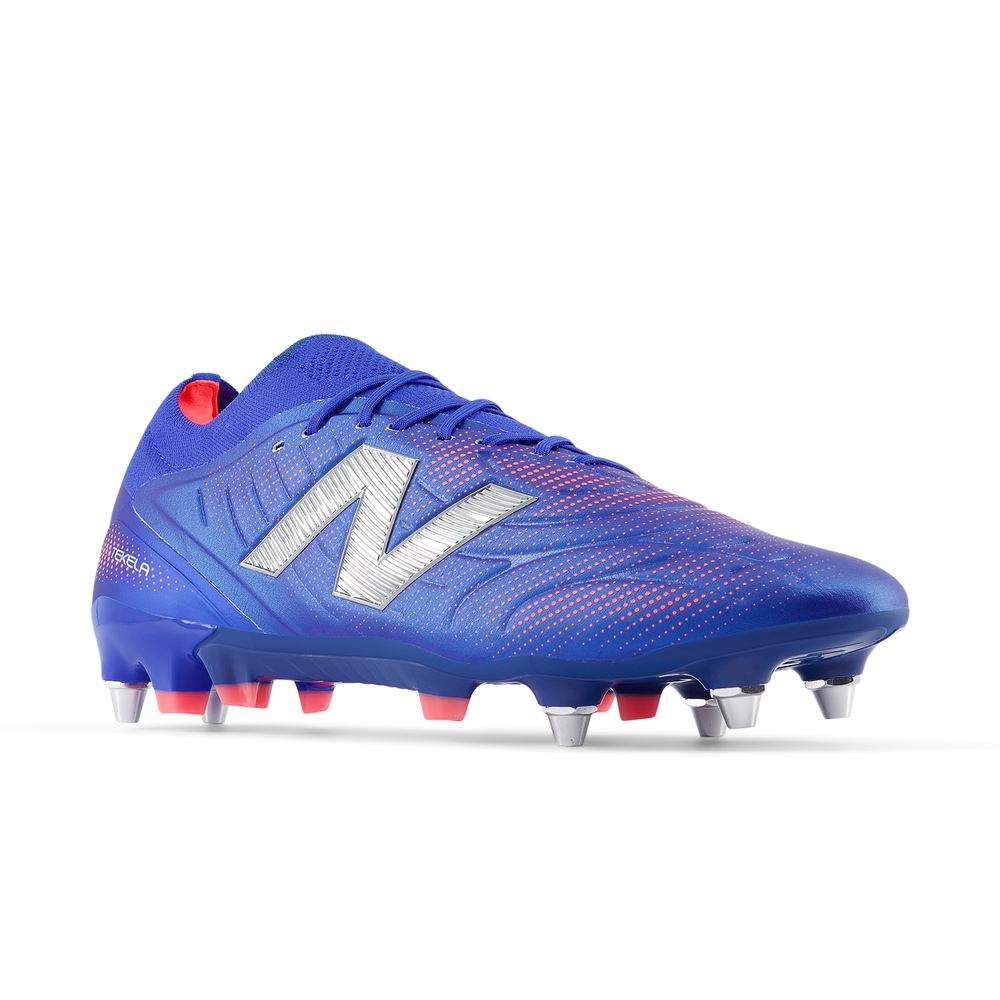 Pánske kopačky New Balance TEKELA ELITE SG V5 ST1SLMP5 – modré