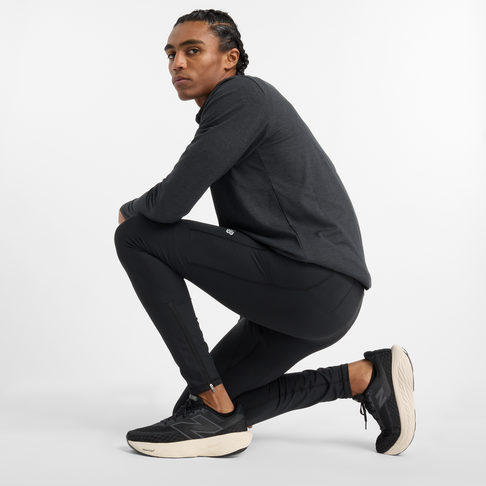 Pánske nohavice New Balance MP51273BK – čierné