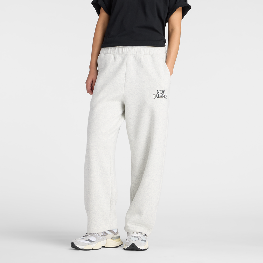 Dámske nohavice New Balance WB61W1DZAHH – sivé