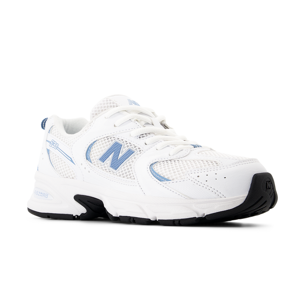 Detské topánky New Balance GR530CJ – biele