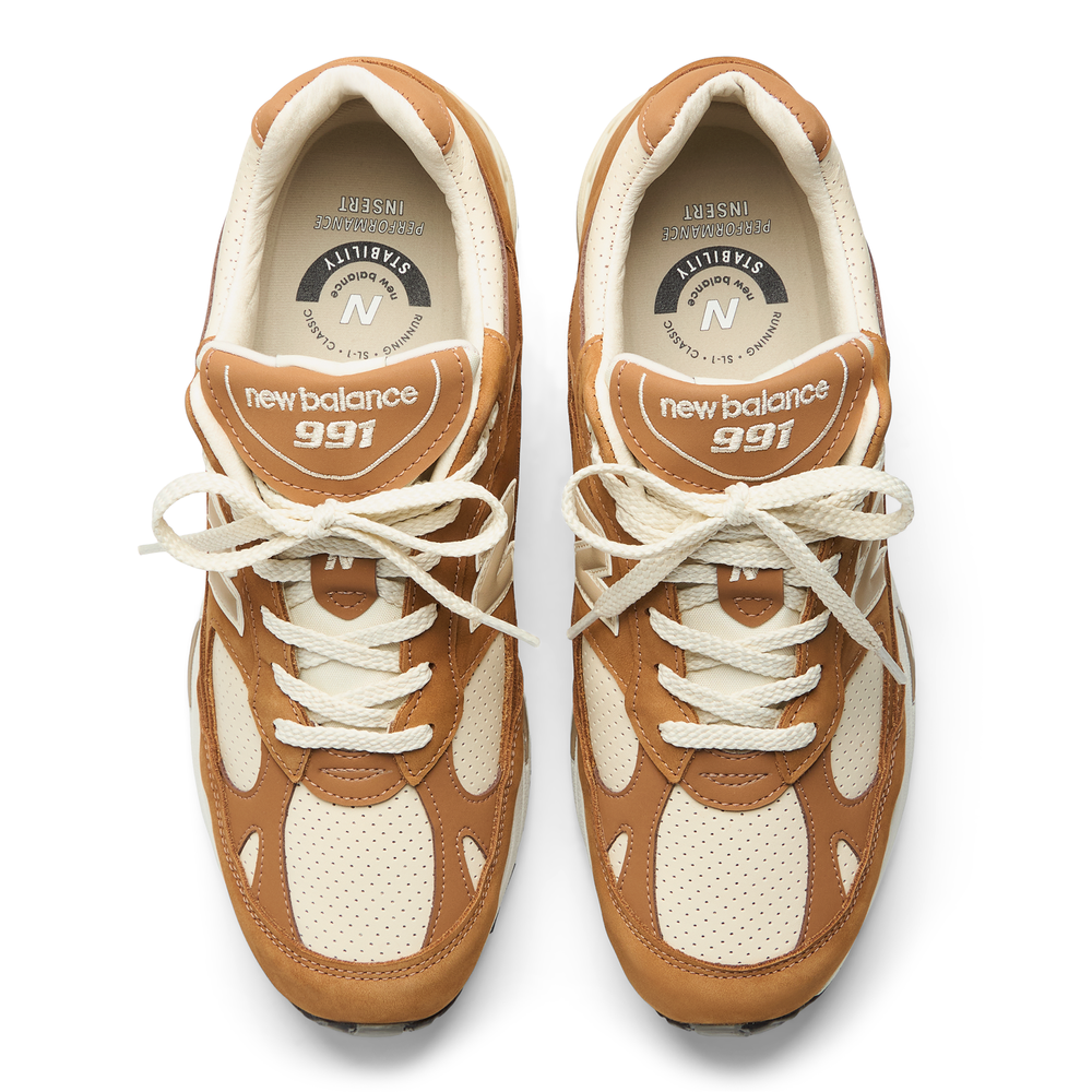 Dámske topánky New Balance W991TW1 – hnedá