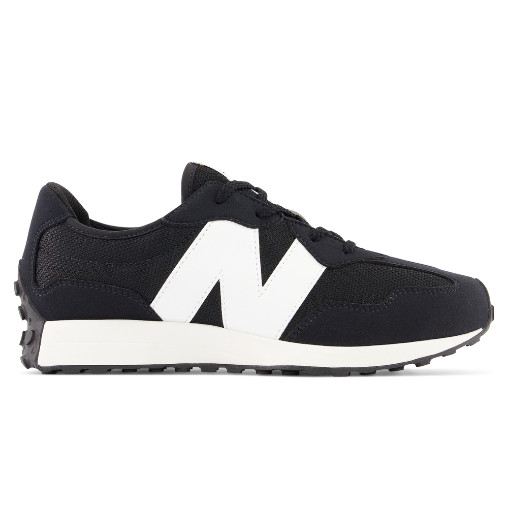 Detské topánky New Balance GS327CBW – čierne