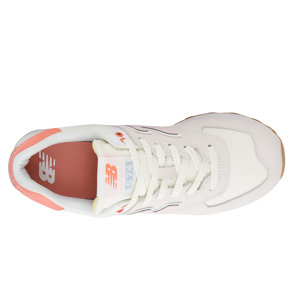 Dámske topánky New Balance WL574IPK – béžové