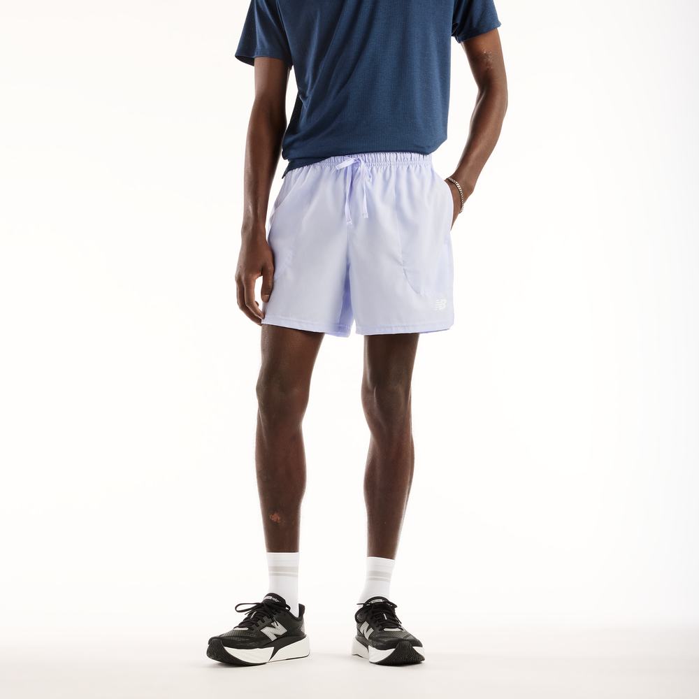 Pánske šortky New Balance MS51901DYK – fialové