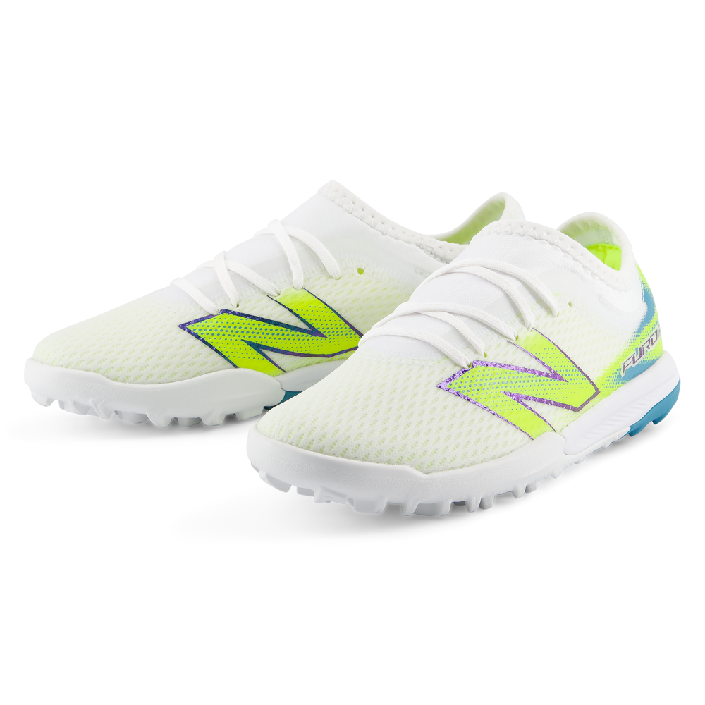 Detské turfy New Balance FURON TEAM JNR TF V9 YF3T69A – biele